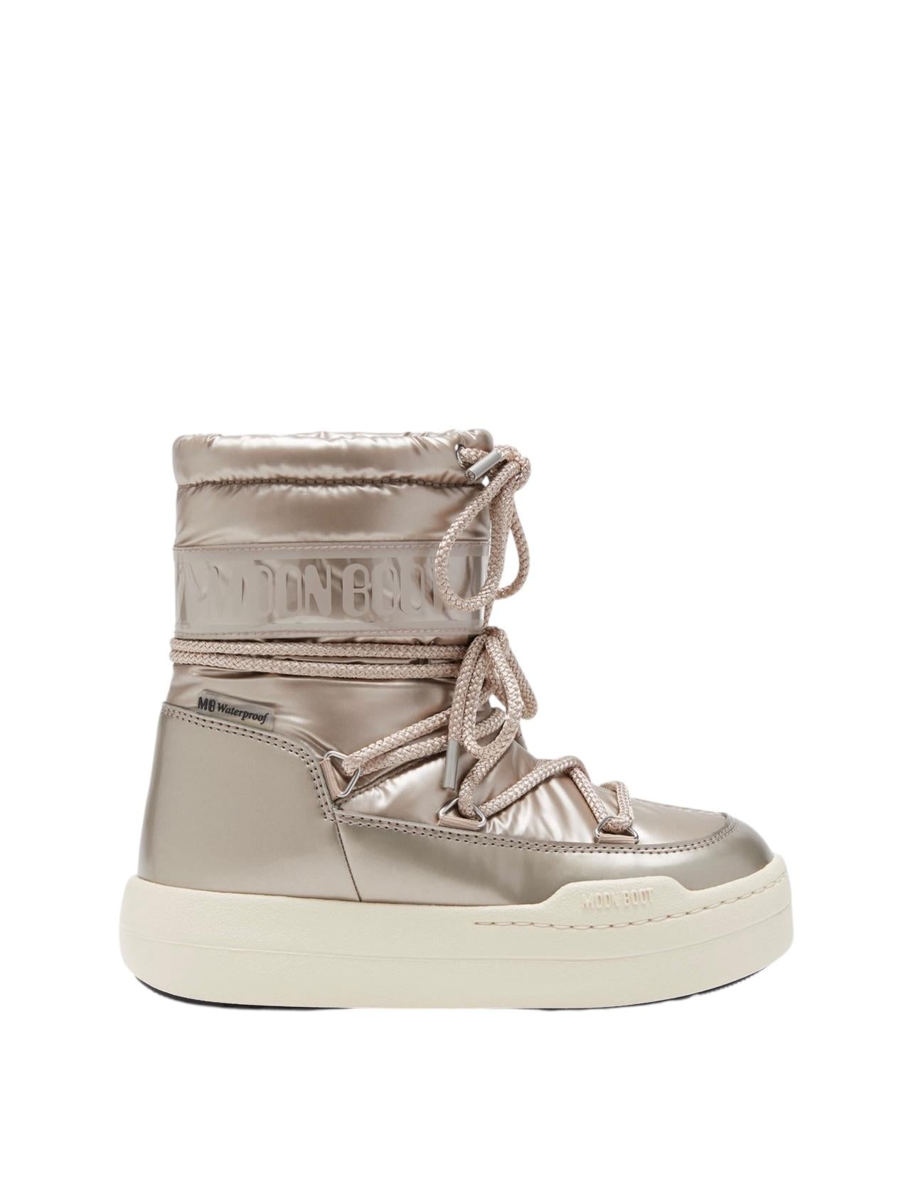 Park boot oro rosa per bambina Moon Boot 80D3440020. B004 