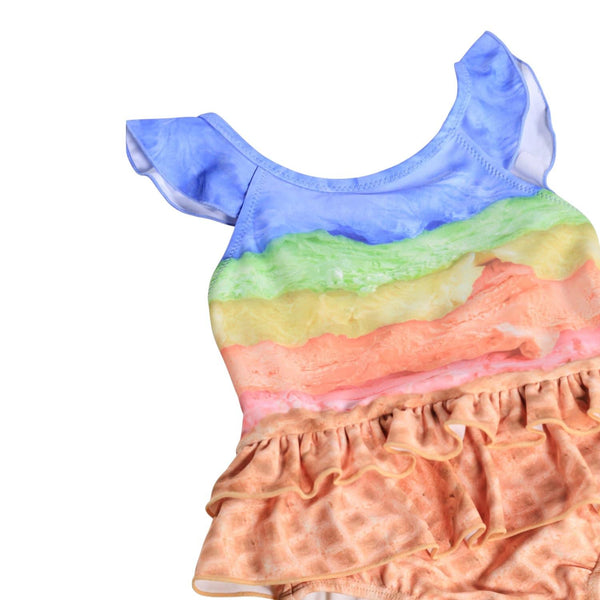 Costume intero con volant per neonata Molo NALANI 5204 