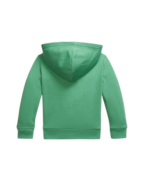 Felpa verde con cappuccio per neonato e bambino Ralph Lauren Kids 322971334001 GREEN 