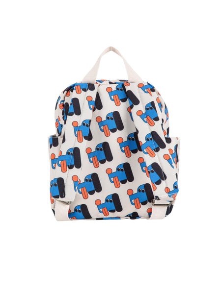Zaino beige con stampa all over per neonato e bambino Bobo Choses B225AH024 UNI 