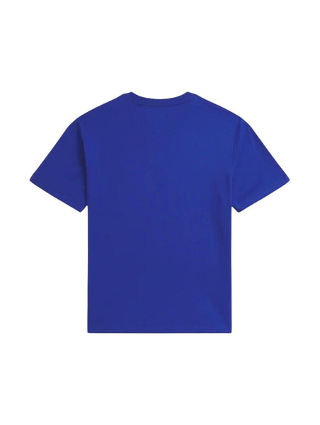 T-shirt blu con logo per bambino Ralph Lauren Kids 323832904503 NEW SAPPHIRE 