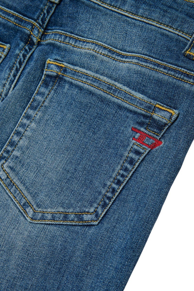 Jeans in denim blu per bambino Diesel J00809 K01 