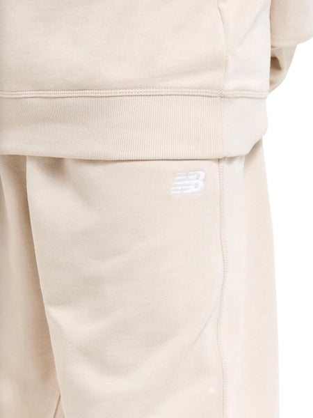 Pantalone in felpa beige per bambini New Balance LAKB0060 TWF 