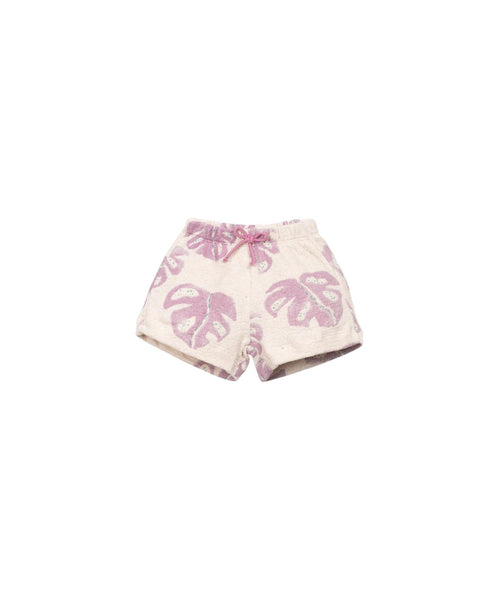 Shorts in maglia panna con stampa all over per neonata Play up 2AS11703 E798N 