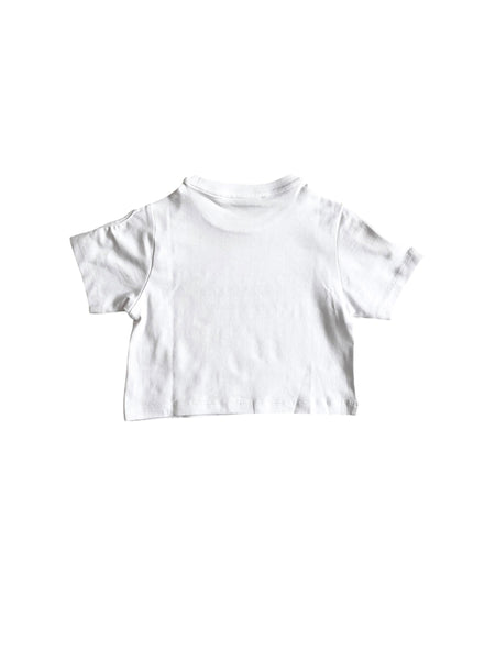 T-shirt bianca con logo per bambina Hinnominate 3646MY00342 WHITE 