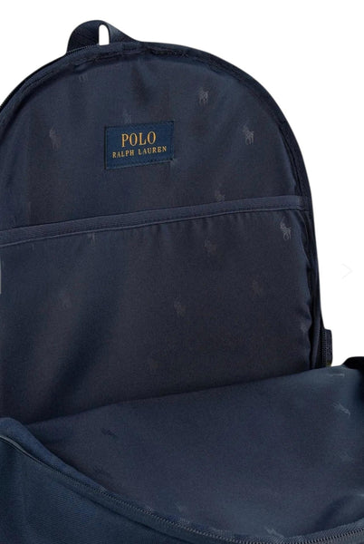 Zaino blu con logo per bambini Ralph Lauren Kids 9AR151 BCV 