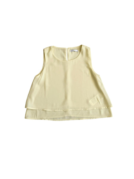 Blusa gialla per bambina Lulù by Miss Grant LL4411 GIALLO 