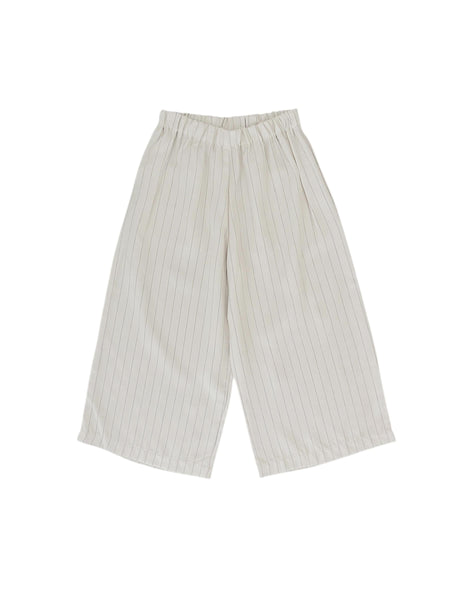 Pantalone panna gessato per neonati e bambini Gayalab 596E GESSATO 
