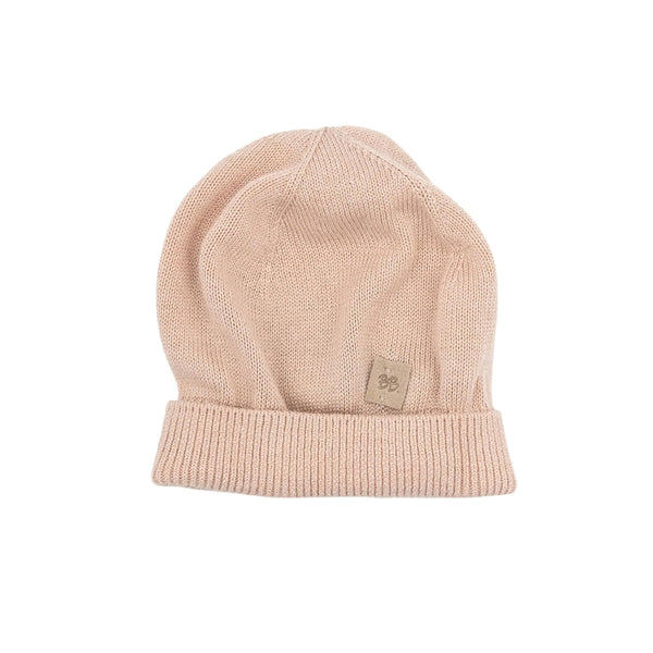 Cappellino in maglia rosa per neonata Bamboom 471 ROSA 