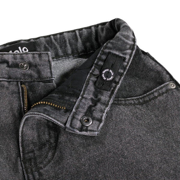 Bermuda in denim nero per bambino Molo ALPHIE 5682 