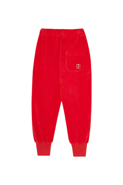 Pantalone in velluto rosso per bambini The Campamento TC-AW25-87 RED 