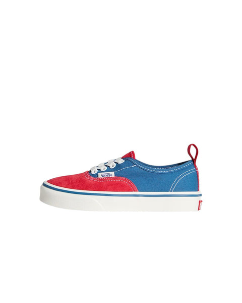Sneakers Authentic Elastic Lace blu e rossa per bambini Vans VN000VACIZQ1 RED 
