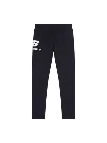 Leggings nero con logo per bambina New Balance LAKG0012 BK 