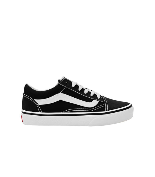 Sneakers nera con logo per bambini Vans VN000D2VY281 BLACK/WHITE 