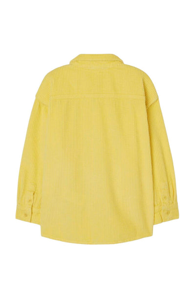 Camicia banana in velluto a coste per neonati e bambini American Vintage KPADO06AE23 BANANE 