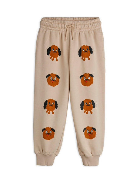 Pantaloni doggies beige per neonati e bambin Mini Rodini 2613012697 GREY 