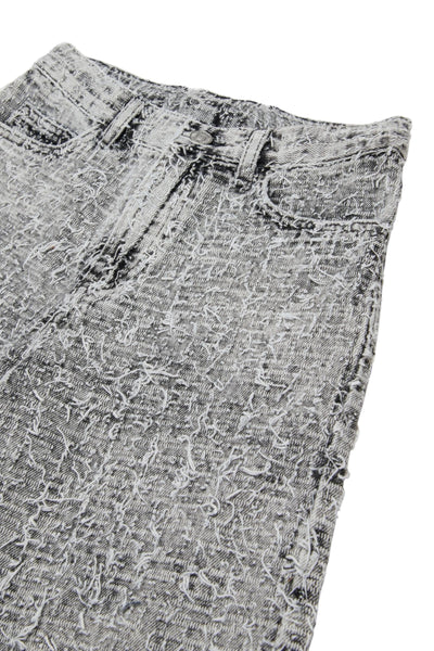 Bermuda in denim effetto sfrangiato per bambino Diesel J02345 K02 