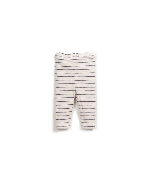 Leggings panna a righe per neonati Play up 0AR11652 R328G 