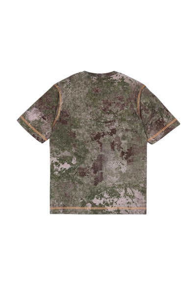 T-shirt multicolor con logo per bambino Diesel J02592 K511 
