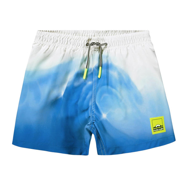 Costume a pantolincino azzurro e bianco per neonato e bambino Molo NIKO 5211 
