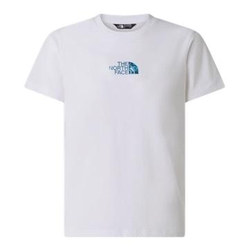 T-shirt bianca con logo per bambini The North Face NF0A8G1WFN4 FN41 