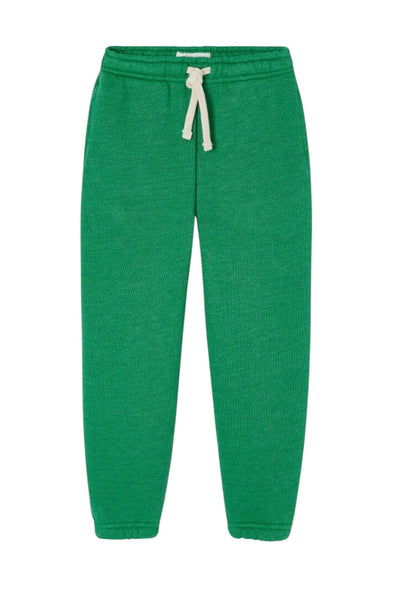 Pantalone in felpa verde con logo per neonati e bambini American Vintage KDOV05A TREFLE 
