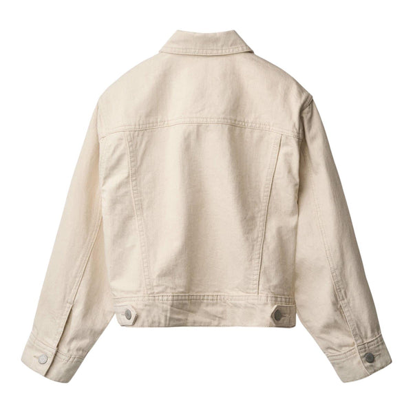 Giubbino in denim sabbia per bambini Molo HIPOLITO 8894 