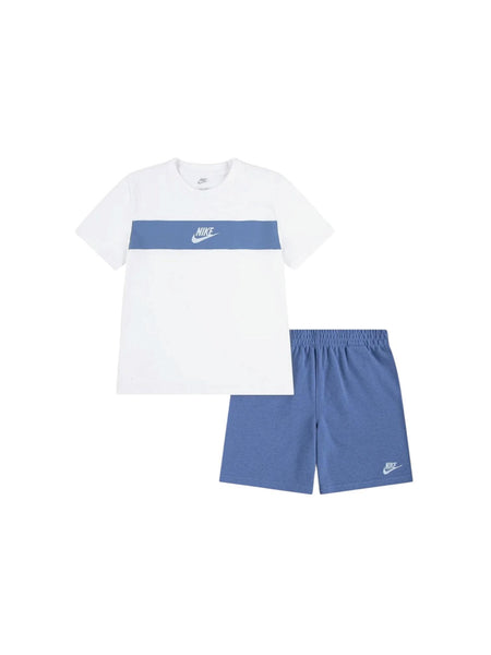 Set t-shirt + short per neonato e bambino Nike 86N922 B4T 