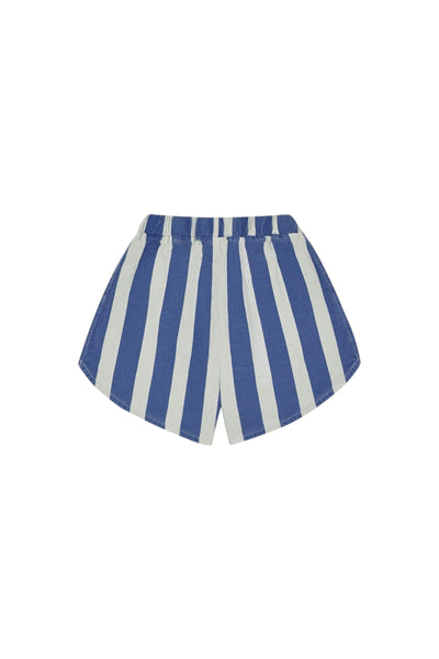 Shorts a righe blu e celelste per bambini The Campamento TC-SS26-87 BLUE 