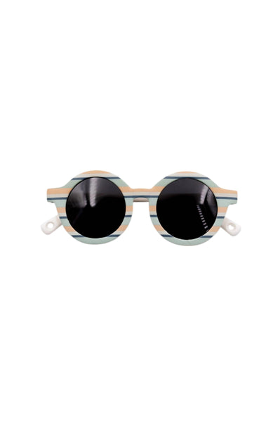 Occhiali da sole righe multicolor per neonati Bamboom 894 440 