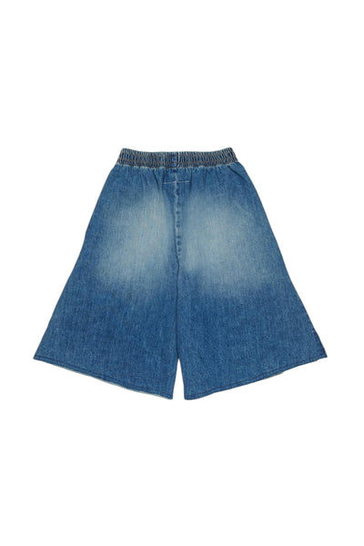 Bermuda in denim con logo per bambini MM6 Maison Margiela M60961 M601 