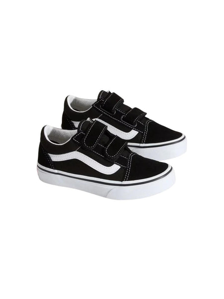 Sneakers Old Skool nera per bambini Vans VN000VHE6BT1 BLACK 