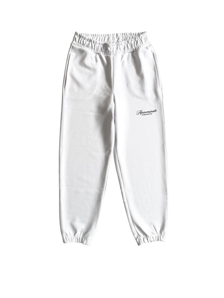 Pantalone bianco in felpa con logo per bambina Hinnominate 3645P00343 WHITE 