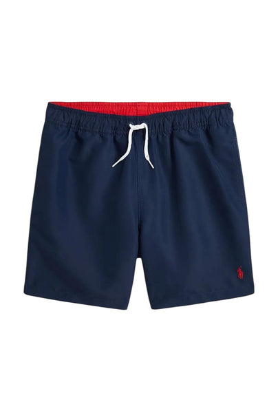 Boxer da mare blu per bambino Ralph Lauren Kids 323957810002 NEWPORT NAVY 