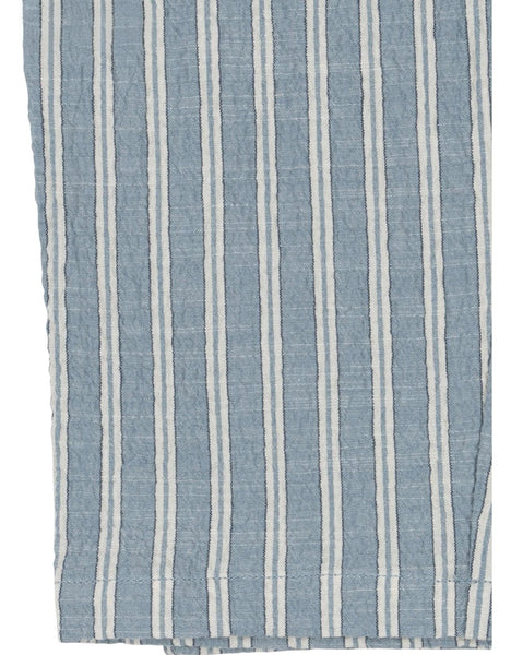 Pantalone celeste a rihge per neonato e bambino Konges slojd KS104778 TRIO BLEU 