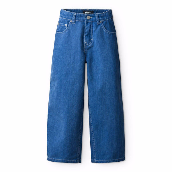 Jeans in denim indaco per bambini Molo AIDEN 5653 