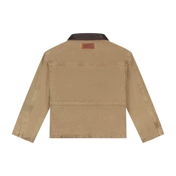 Giubbino in denim sabbia per bambini Charlie petite PHILL JACKET 255 