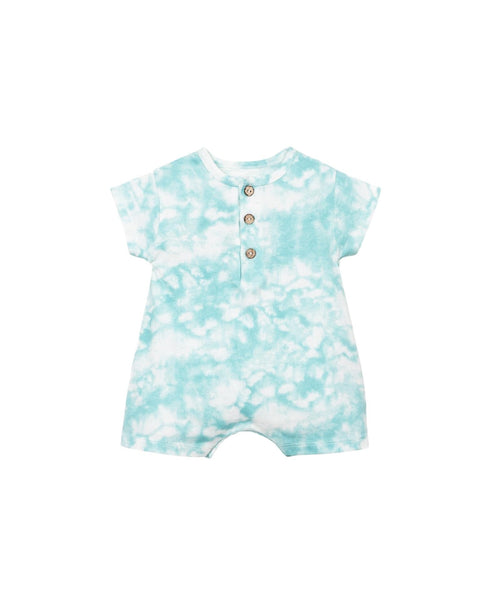 Tutina tie dye verde acqua per neonato Play up 1AS10906 E765N 