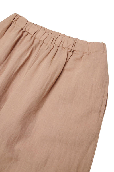 Pantalone sabbia con logo ricamato per bambini Marni M01794 0M718 