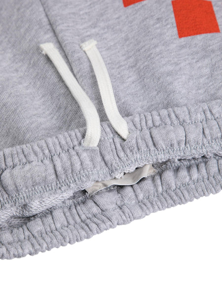 Shorts grigio in felpa con logo per neonato e bambino Bobo Choses B126AC060 UNI 