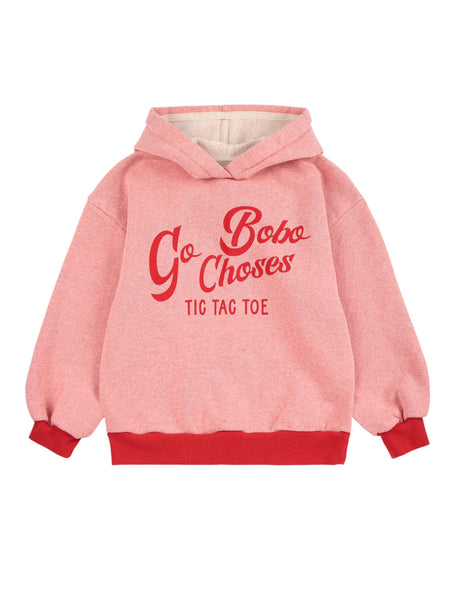 Felpa rosa con cappuccio per neonati e bambini Bobo Choses B225AC047 UNI 