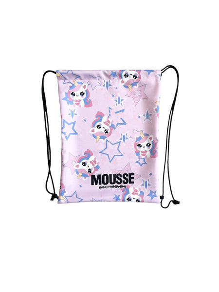 Sacca rosa con stampa all over per bambina Mousse kids LKGSG120 LOVUNICORN 