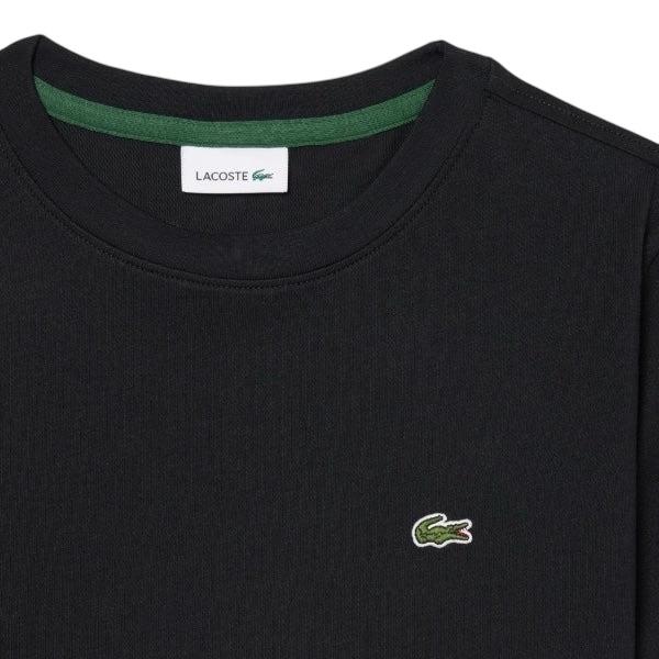 T-shirt nera con logo per bambino Lacoste 947025 K96 