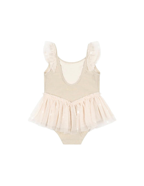 Costume da bagno con tulle e paillettes per neonata e bambina Konges slojd KS104633 ROSEWATER 