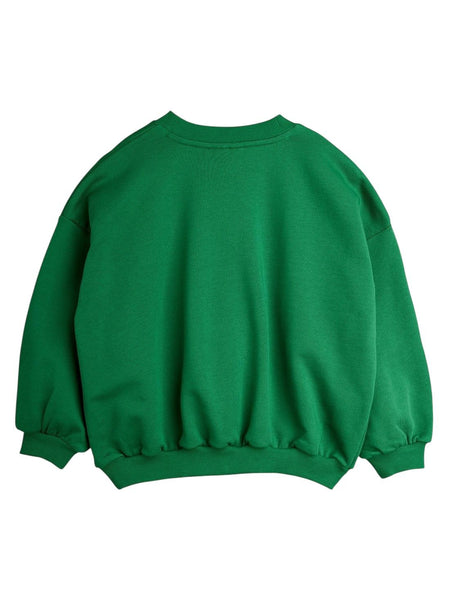 Felpa verde con stampa per neonati e bambini Mini Rodini 2622016775 GREEN 