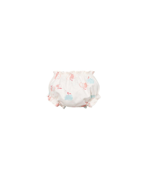 Costume bianco con stampa all over per neonata Play up 2AS11851 E768N 