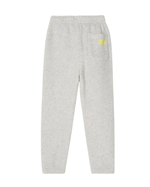 Pantalone grigio in felpa con logo per neonati e bambini American Vintage KKOD05A POLAR MELANGE 