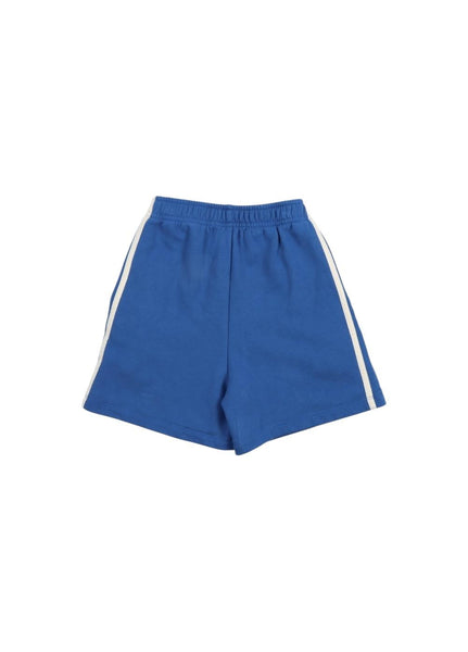 Bermuda in felpa blu per bambino The New Society TILO BERMUDA DEEP SEA 