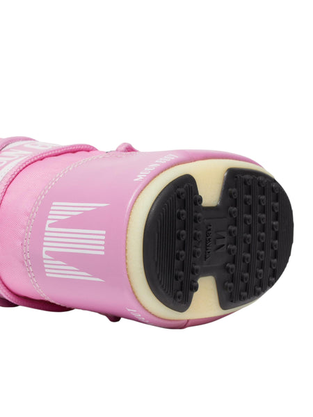Stivale icon mini in nylon rosa per neonata Moon Boot 80D1400430 J001 