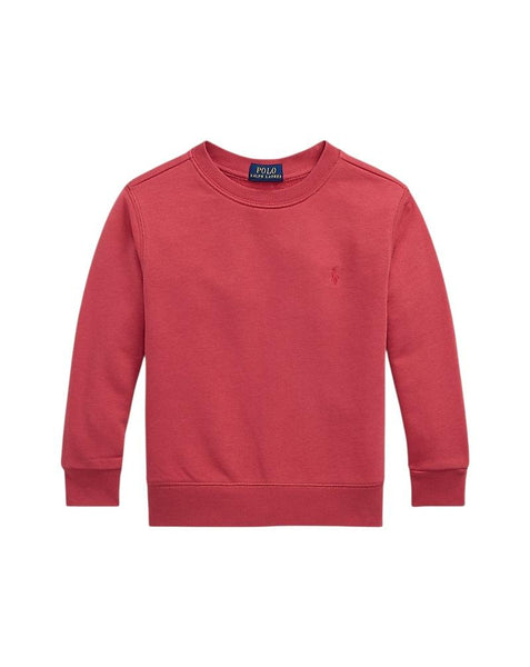 Felpa rossa con logo per neonati e bambini Ralph Lauren Kids 322971277001 RED 